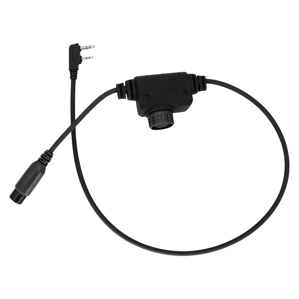 

Тактический U94 Ptt RAC Ptt Kenwood Plug для Baofeng UV5R UV82 для гарнитуры PELTO COMTA Airsoft Наушники для стрельбы Гелевые наушники