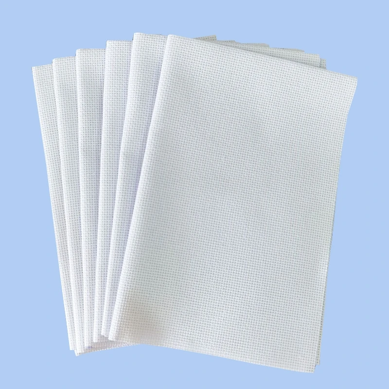 Хлопчатобумажная ткань для вышивки крестиком 14 карат классический холст