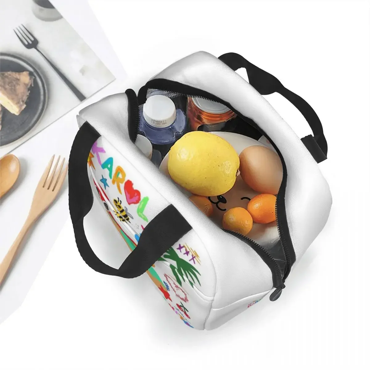 Изолированная сумка для обеда с принтом Bonito термоизолированного контейнера Manana