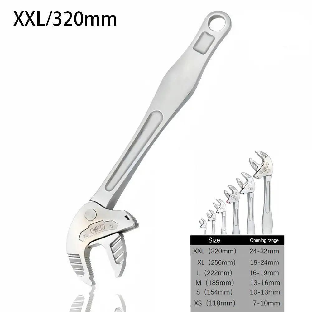 

Разводной гаечный ключ для ремонта автомобиля, многофункциональный гаечный ключ для автомобильного шасси, фланец трубопровода, инструмент для обслуживания тяжелых машин