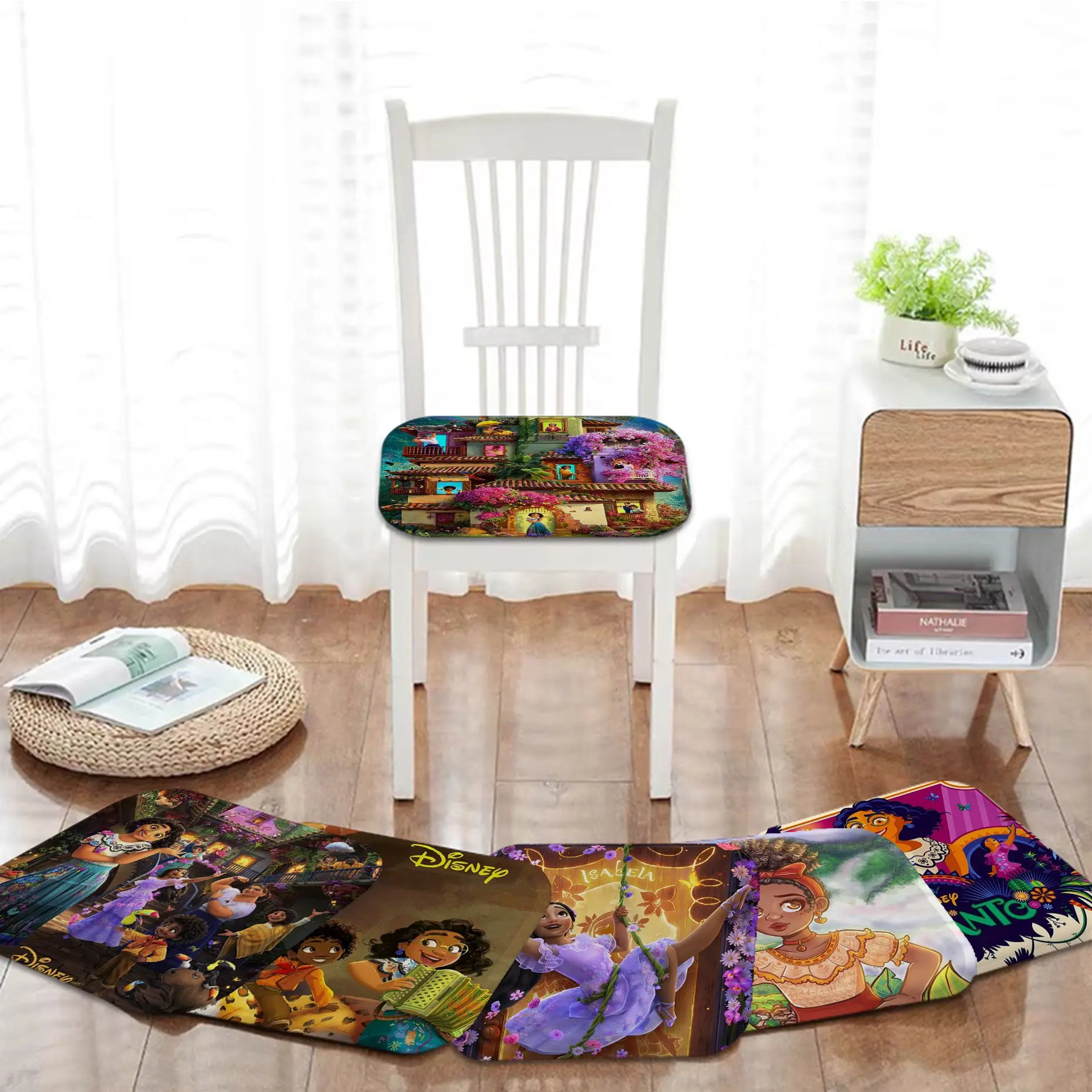 

Disney Movies Cartoon Encanto Square Chair Mat Soft Pad Seat Cushion For Dining Patio Home Office Indoor Outdoor Cushions