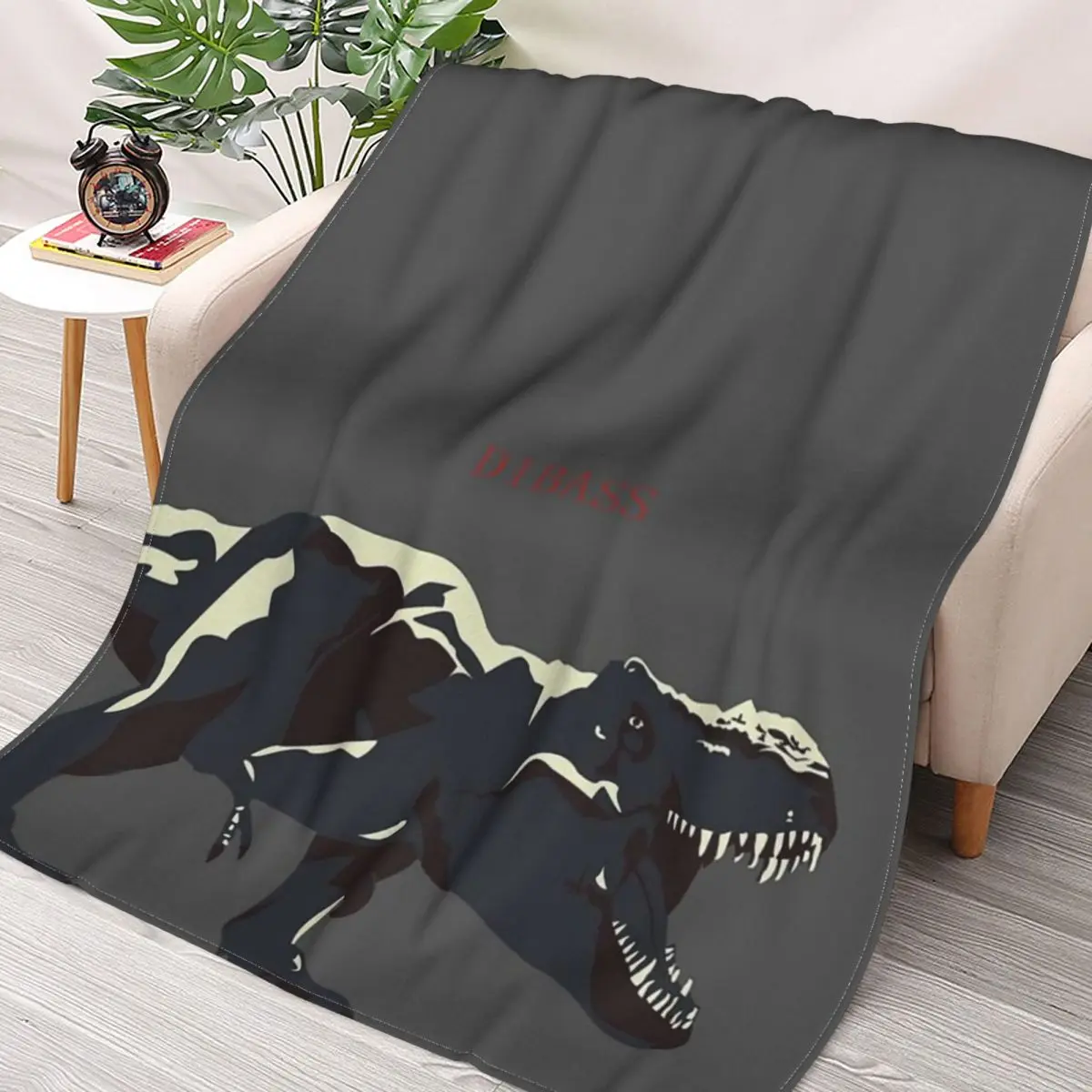 

Фланелевое покрывало с 3D принтом T Rex Roar