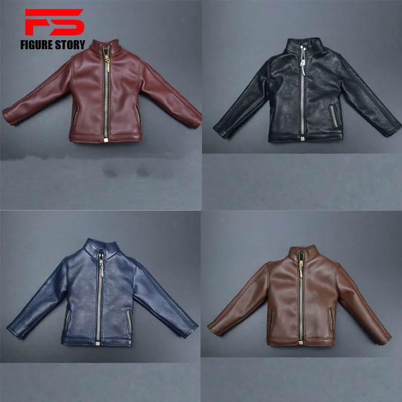 

1/6 Scale male clothes leather coat jacket fit 12'' action figure body model