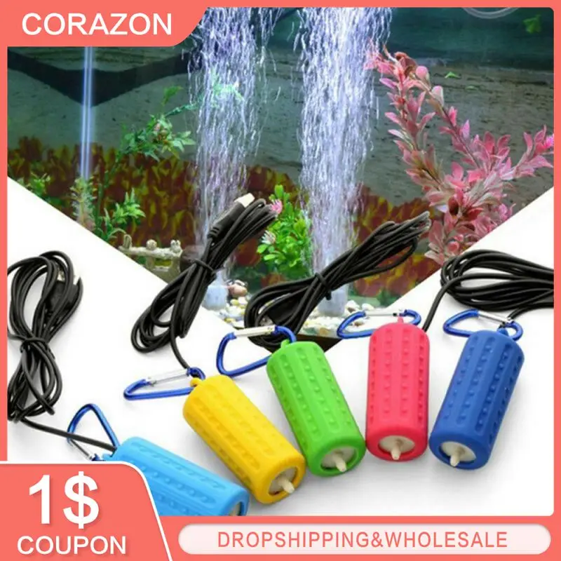 Аквариумный кислородный воздушный насос USB маленький Оксигенатор для аквариума