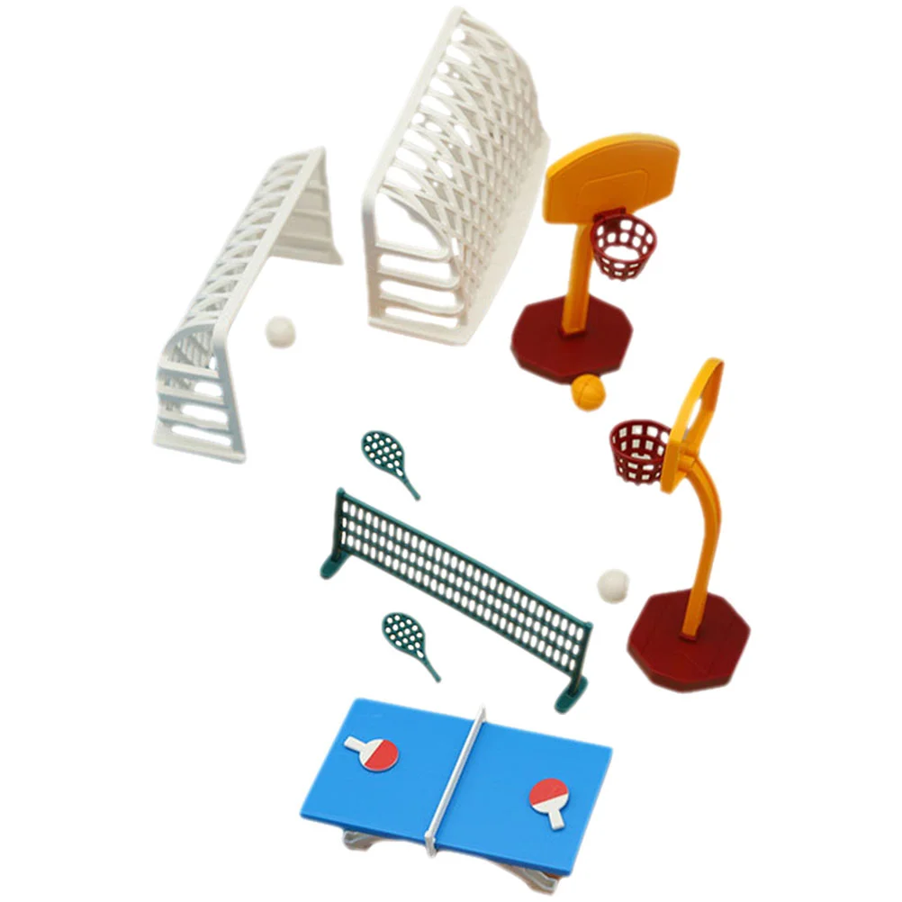 

1 Set House Sports Equipment Model Ornament House Supplies House Sports Set