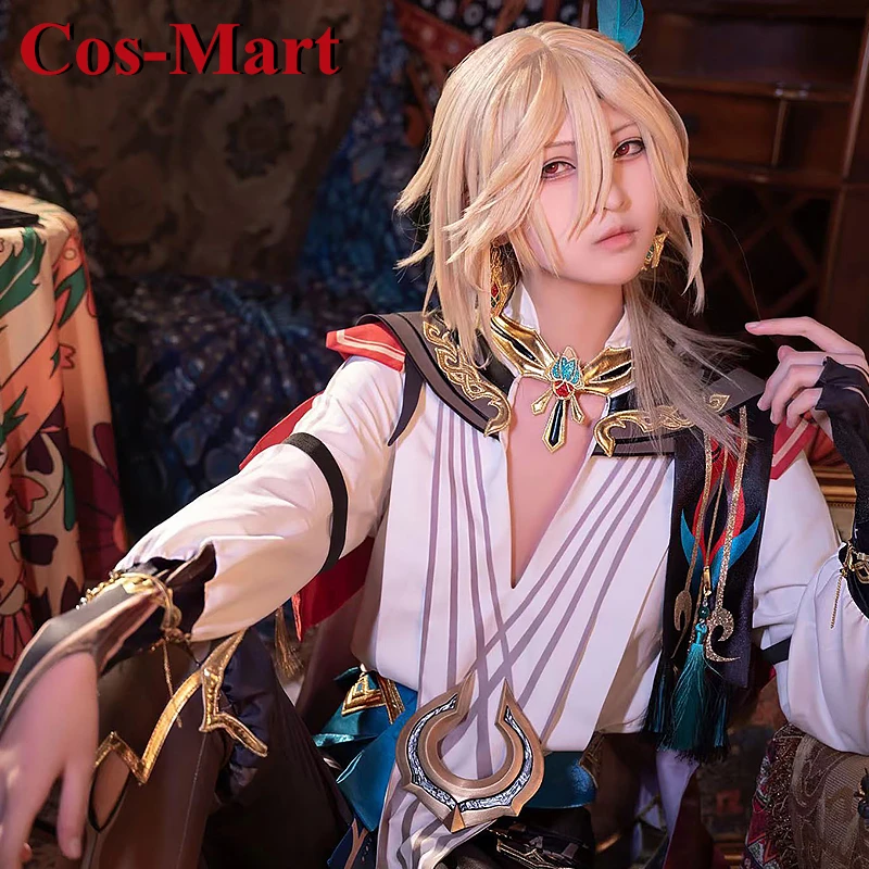 Костюм для косплея Cos-Mart Game Genshin Impact Kaveh модная боевая униформа полный комплект