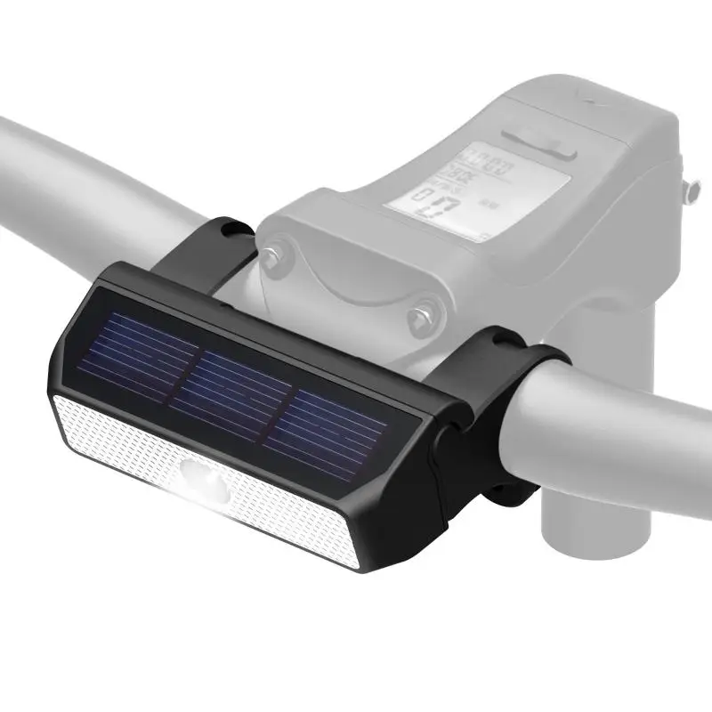 

Bicycle Front Light Solar Energy Charging IPX6 Waterproof Intelligent Sensor MTB Bike Headlight Bike Light Cycling Accessories
