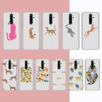 colorful leopard milk cow zebra phone case for samsung s20 s10 lite s21 plus for redmi note8 9pro for huawei p20 clear case