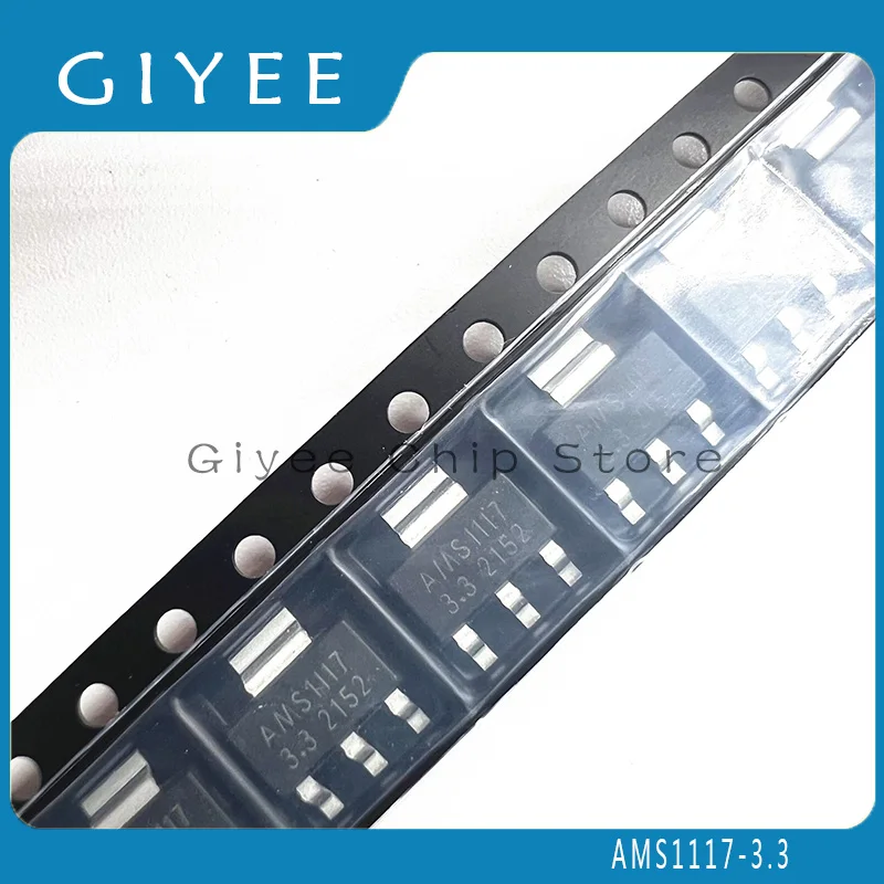 

50PCS AMS1117 series AMS1117-1.2 AMS1117-1.5 AMS1117-1.8 AMS1117-2.5 AMS1117-3.3 AMS1117-5.0 AMS1117-ADJ SOT223 Buck regulator