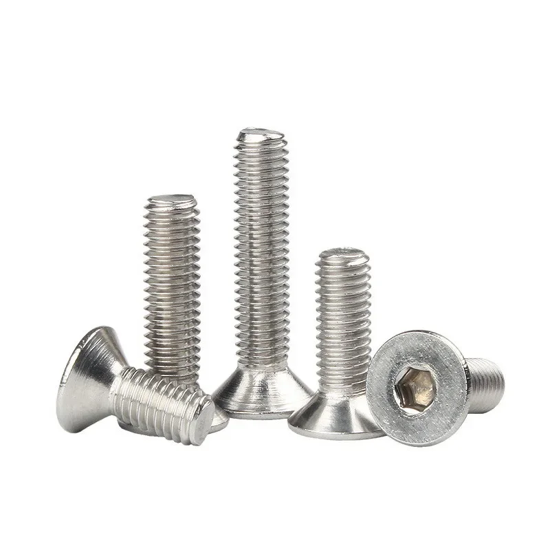 Винт с шестигранной головкой из нержавеющей стали 304 DIN7991 шестигранный винт