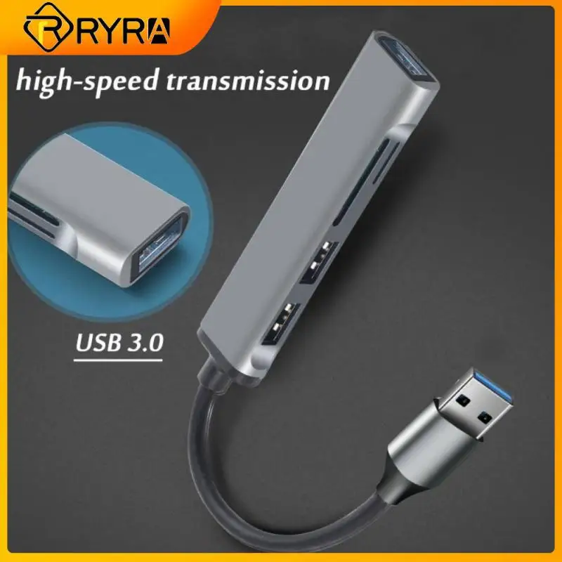 

5 In 1 Type C HUB High Speed USB 3.0 HUB Splitter Card Reader Multiport With SD TF Ports For Macbook Computer Accessorie HUB USB