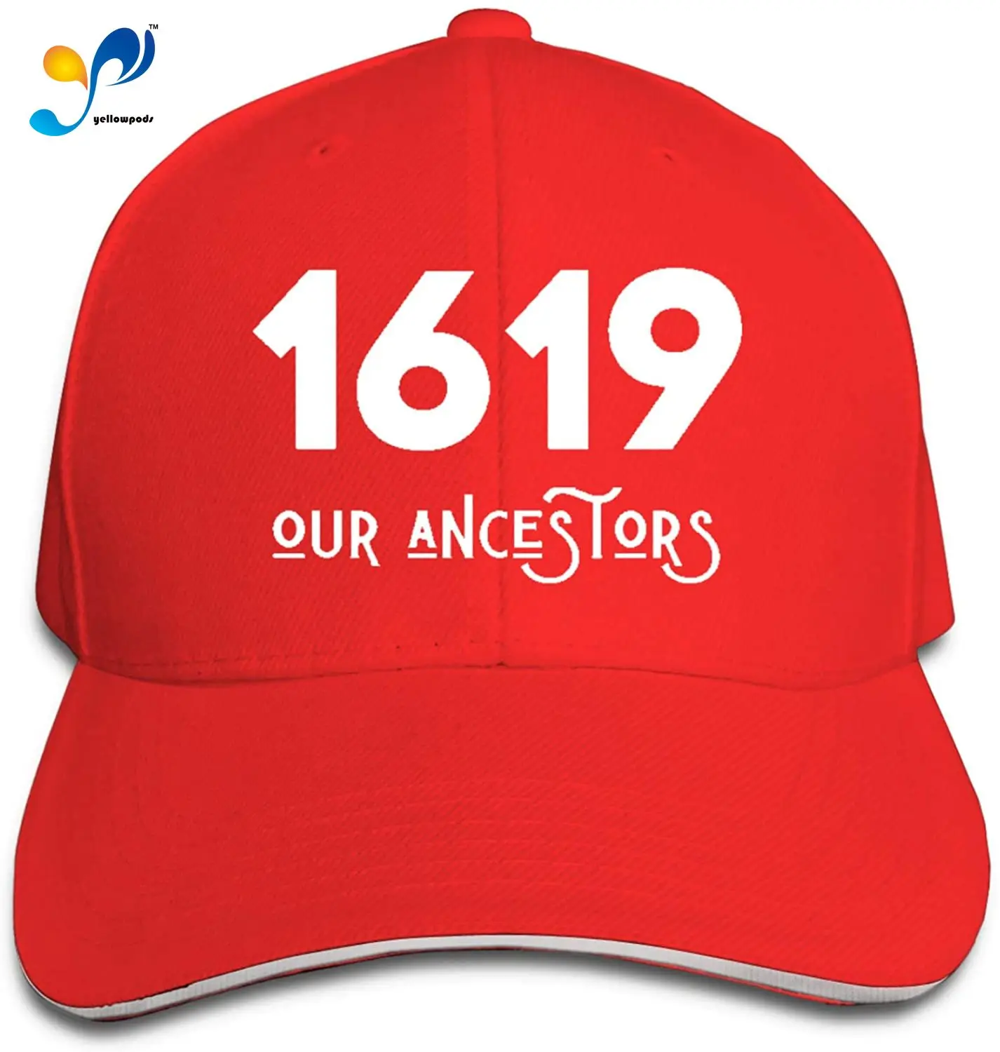 

1619 Our Ancestors African American Unisex Sandwich Baseball Cap