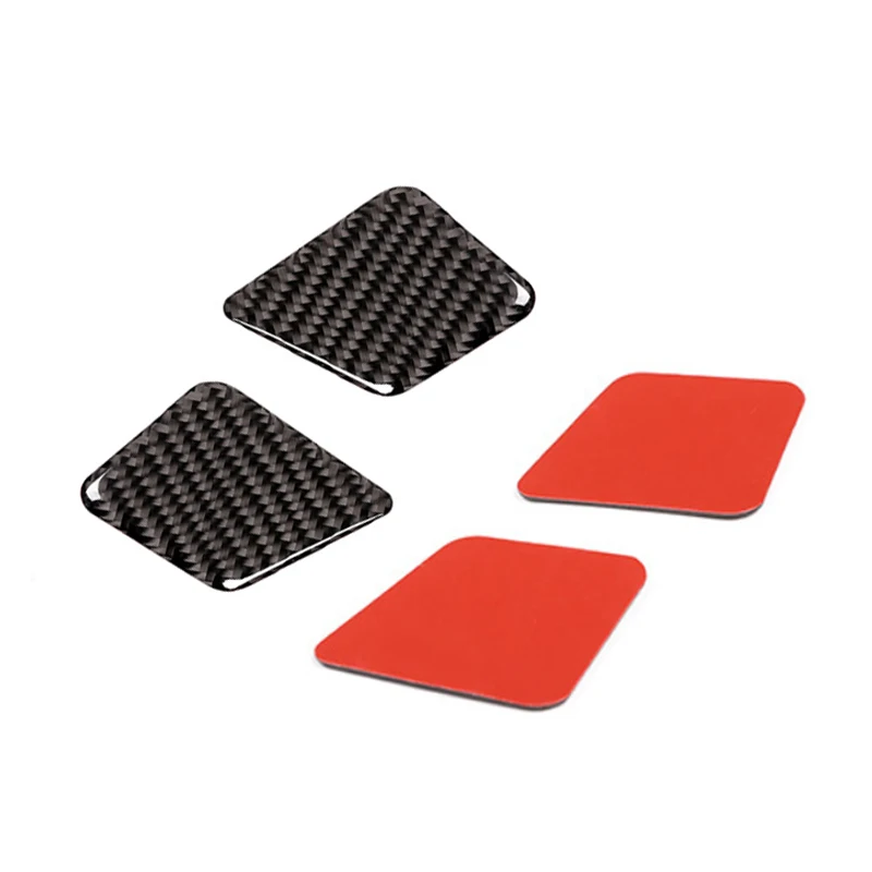 

4PCS Carbon Fiber Car Interior Door Handle Bowl Cover Trim For Mercedes Benz C Class W204 2005 2006 2007 - 2009 2010 2011 2012