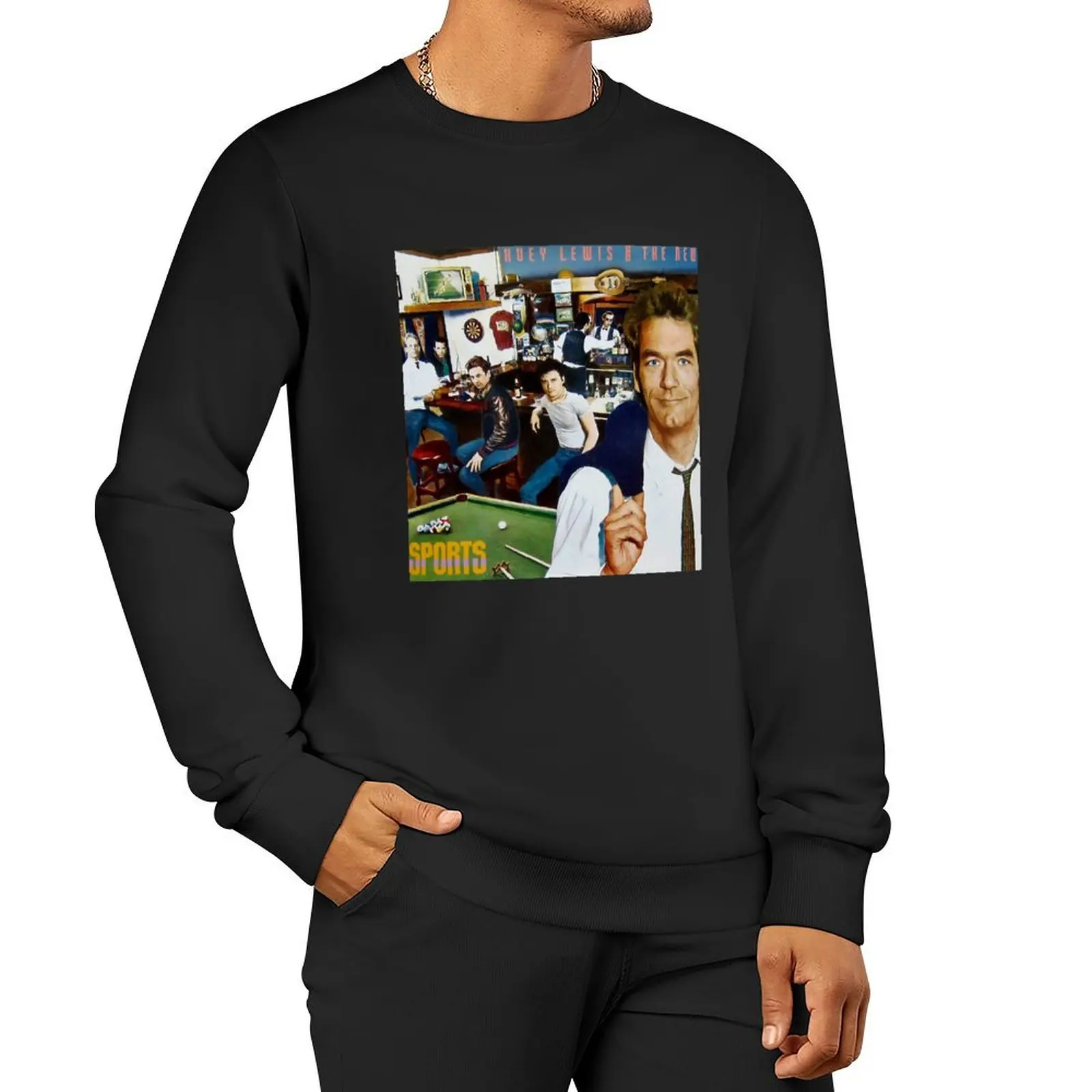 huey sport lewis news 2021 пуловер masmei толстовка блузка толстовки для мужчин