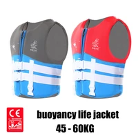 neoprene life jacket youth swimming buoyancy vest adult portable surf fishing rafting kayak swimming safety life jacket 2022
