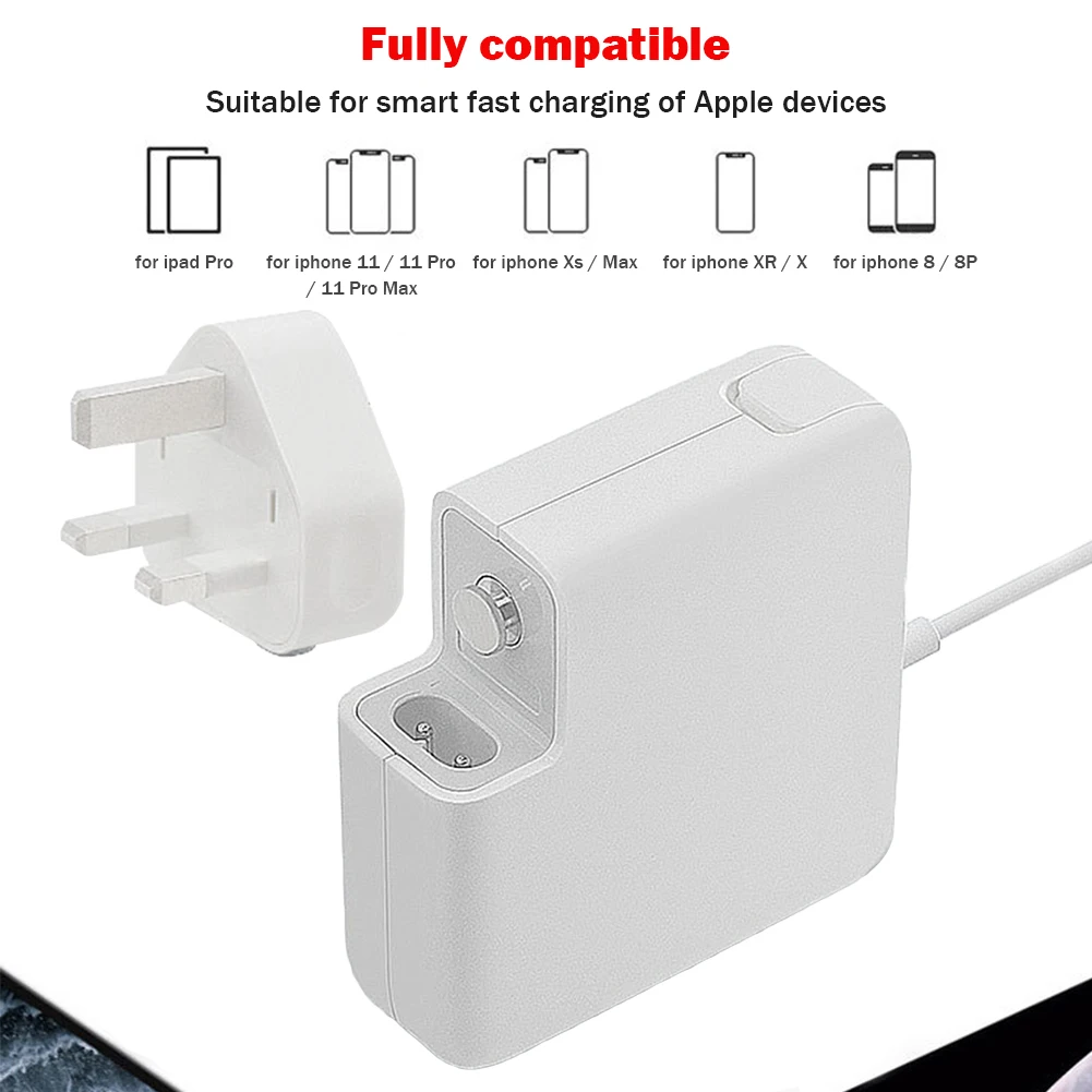 Charger Metal Plug For Macbook Air 11 13 A1436 A1465 A1466