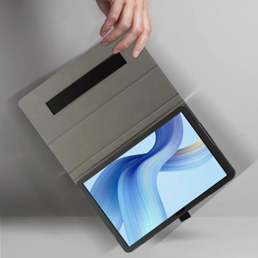 Чехол для Logicom Tab Fold Pro 12, 12-дюймовый ультратонкий чехол из искусственной кожи с функцией складной подставки, держателем для стилуса и петлей для ручки, полная защита из искусственной кожи. (art.: 3920dc6981e4f) - 3920dc6981e4f