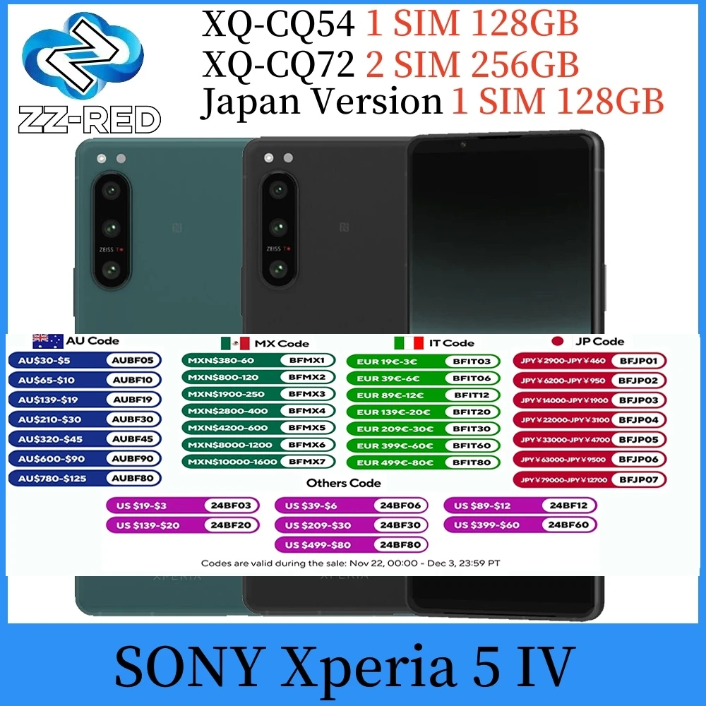 Смартфон SONY Xperia 5 IV 8/256ГБ global б/у