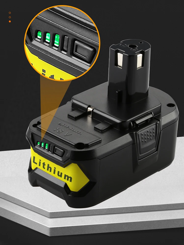 Аккумулятор для электроинструментов Ryobi P108 Li-Ion One + 18 в 9000 мАч |