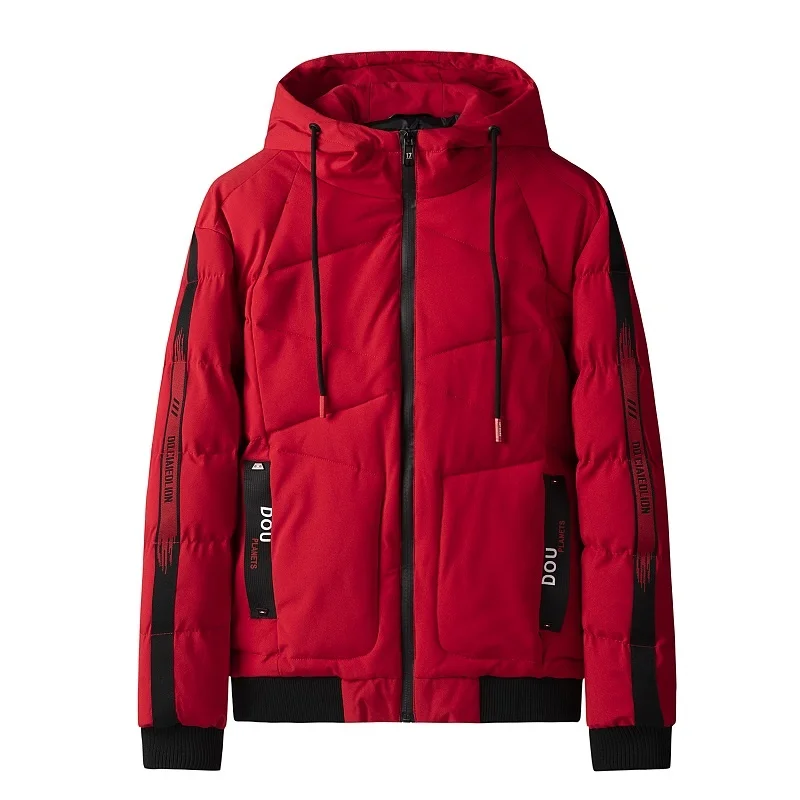 Парка мужская зимняя с капюшоном х/б размеры до 4XL