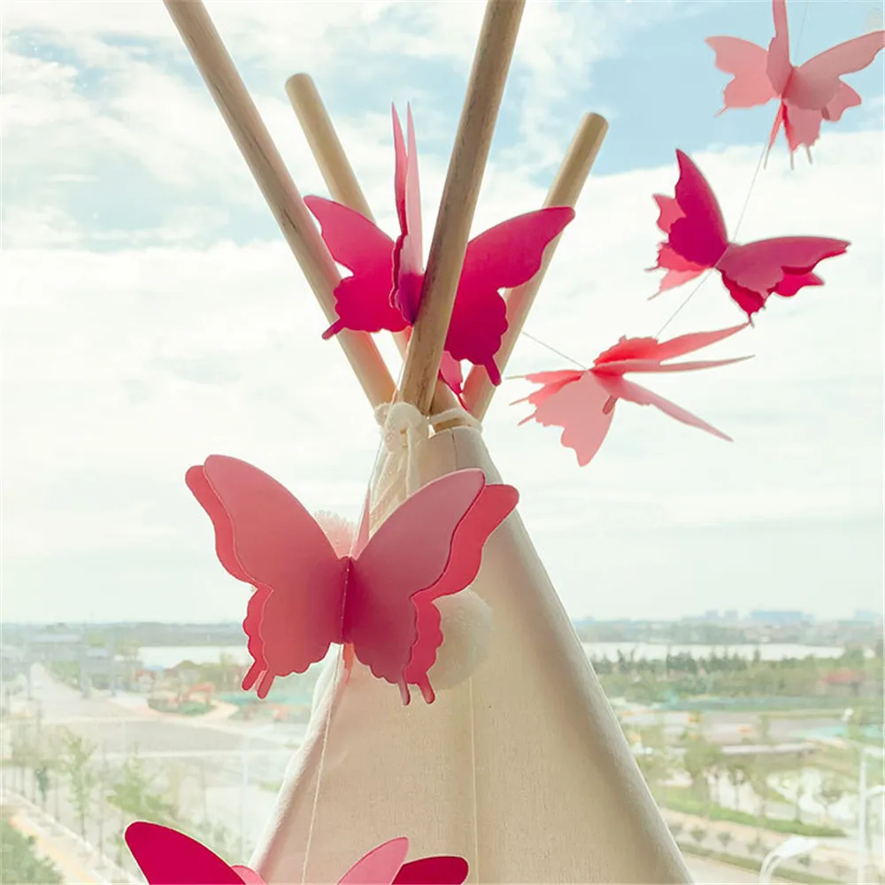 

Бумажная гирлянда-бабочка