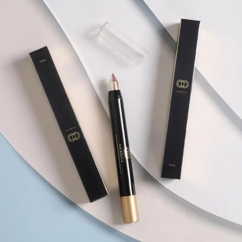 4 цвета тени для век поворотные золотые светящиеся карандаш водостойкие стойкие