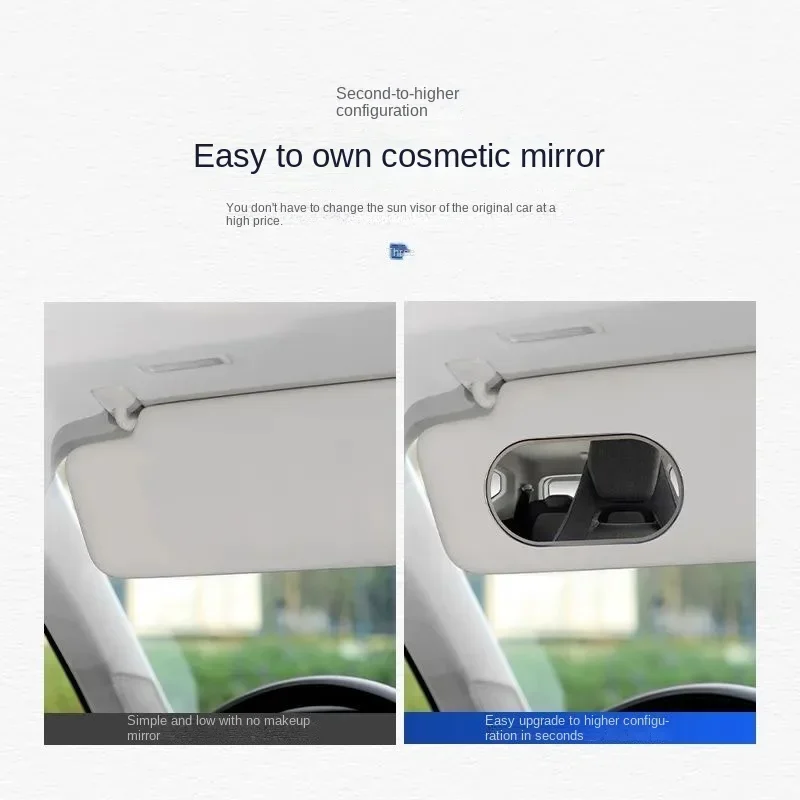 Автомобильный козырек Зеркало для макияжа Общие аксессуары салона автомобиля