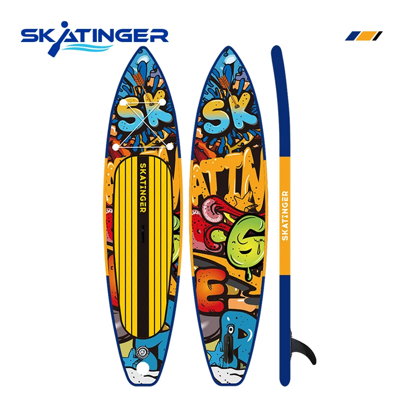 

Skatinger 11'6"*32"*6" China Cheap Stand Up Paddle Inflatable Sup Board Surfboard With All Accessories