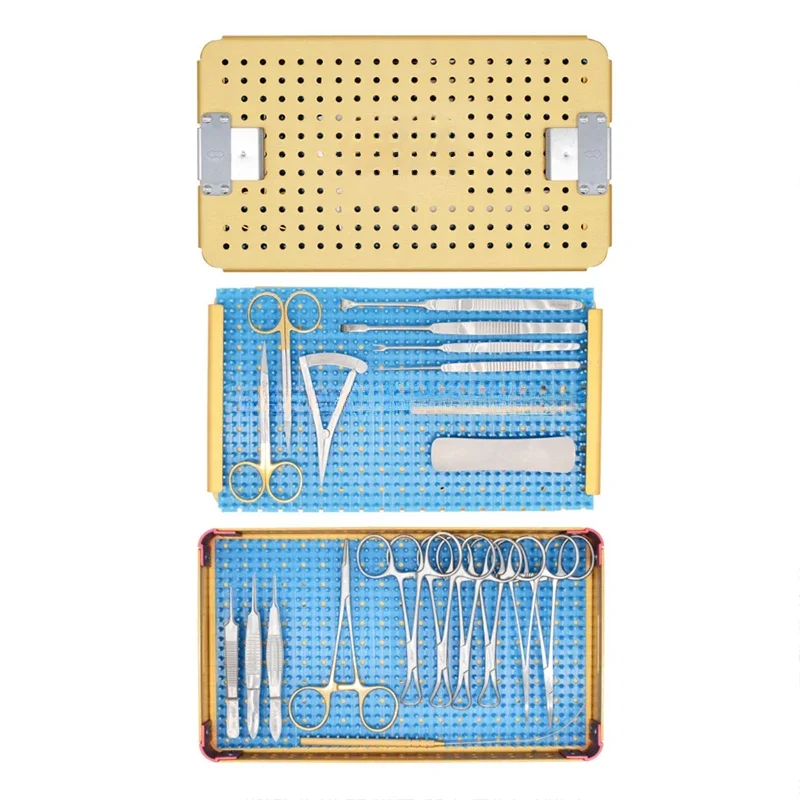 Набор инструментов для офтальмологической двойной хирургии век 21 шт. набор