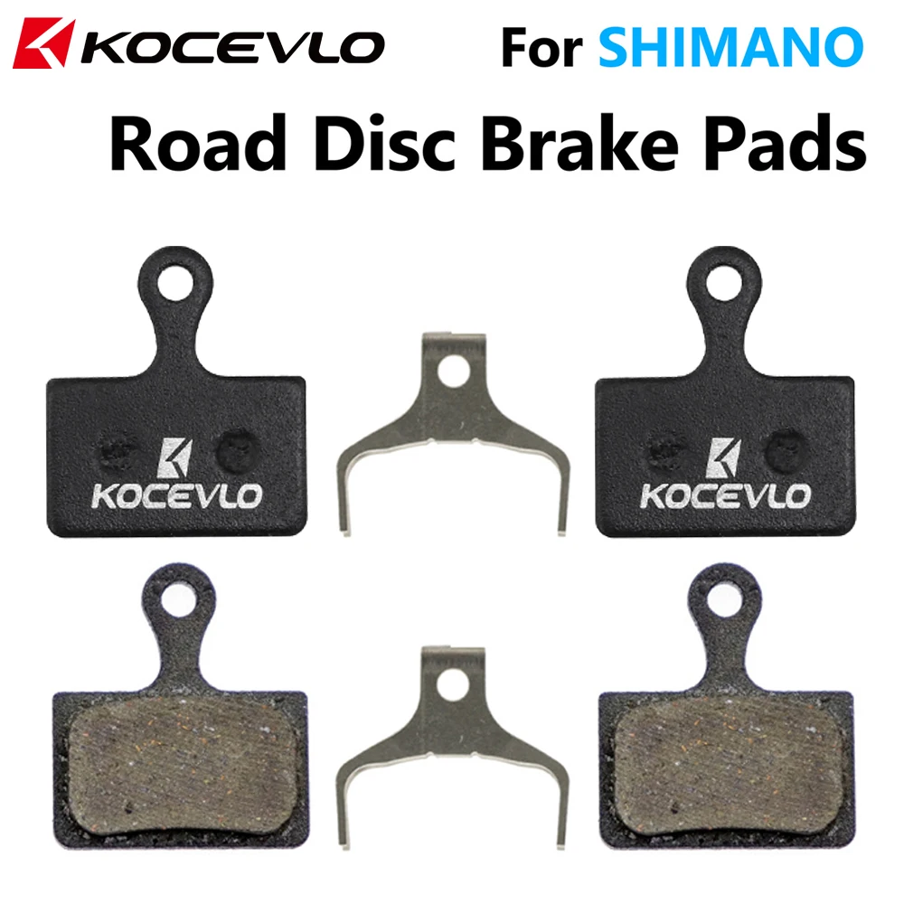

2 Pair Kocevlo Road Disc Brake Pads for SHIMANO Flat Mount Road Disc Caliper L03A R9170 R8070 7020 GRX