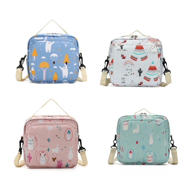 

Portable Baby Diaper Bag Organizer Reusable Waterproof Fashion Printed Wet Dry Cloth Bag Wipes Pocket Mummy Storage Travel G2AE