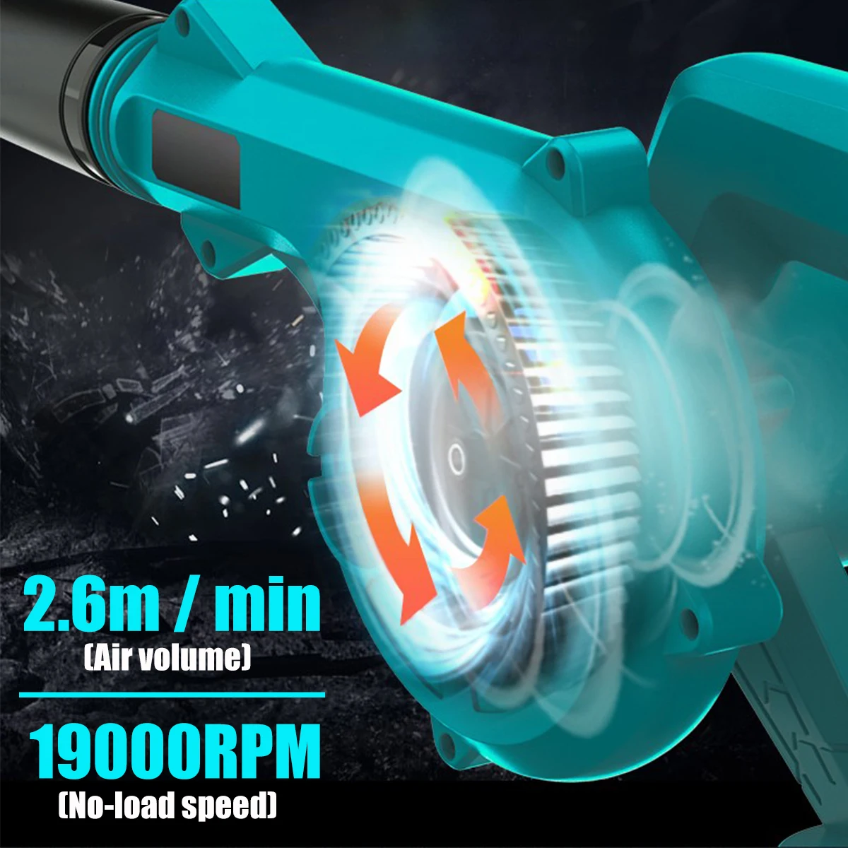 cordless electric air blower suction portable handheld leaf computer dust collector cleaner power tool for makita 18v battery free global shipping