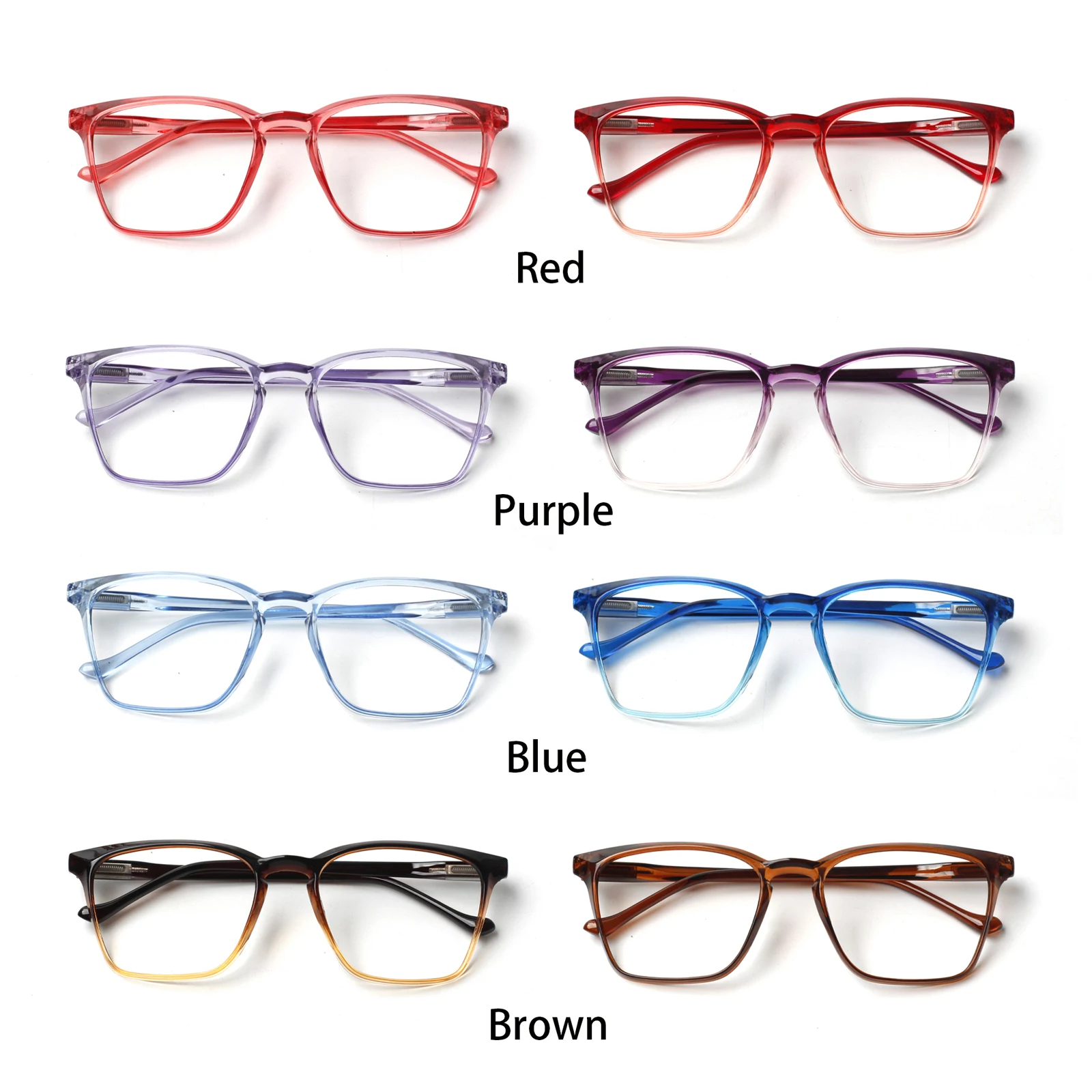 TUREZING очки для чтения женщин прямоугольные HD линзы офиса легкие удобные по