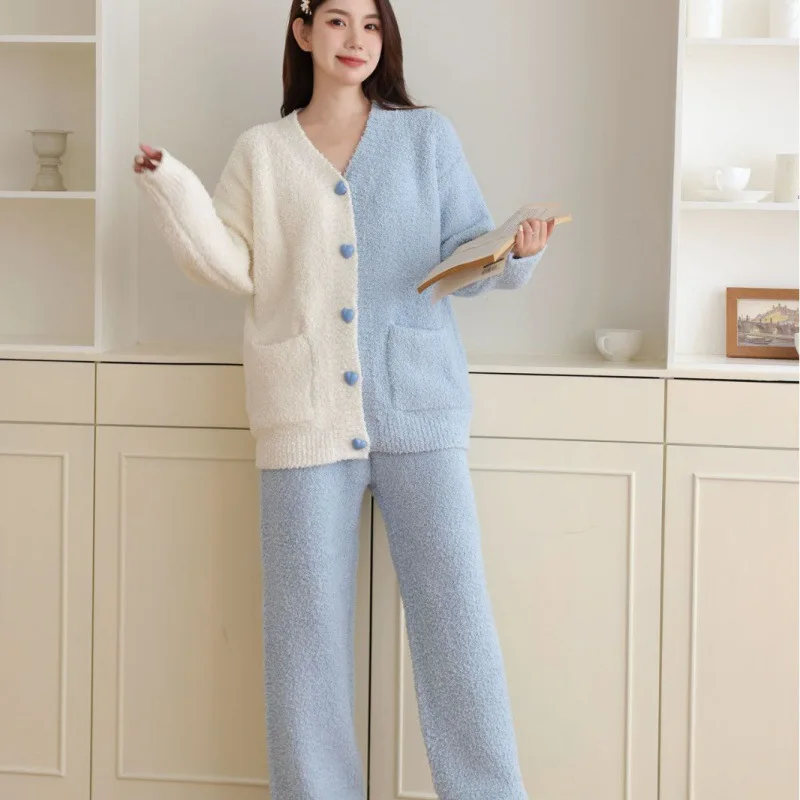 Рисунок 3 - Бархатная Пижама с половинным краем для женщин