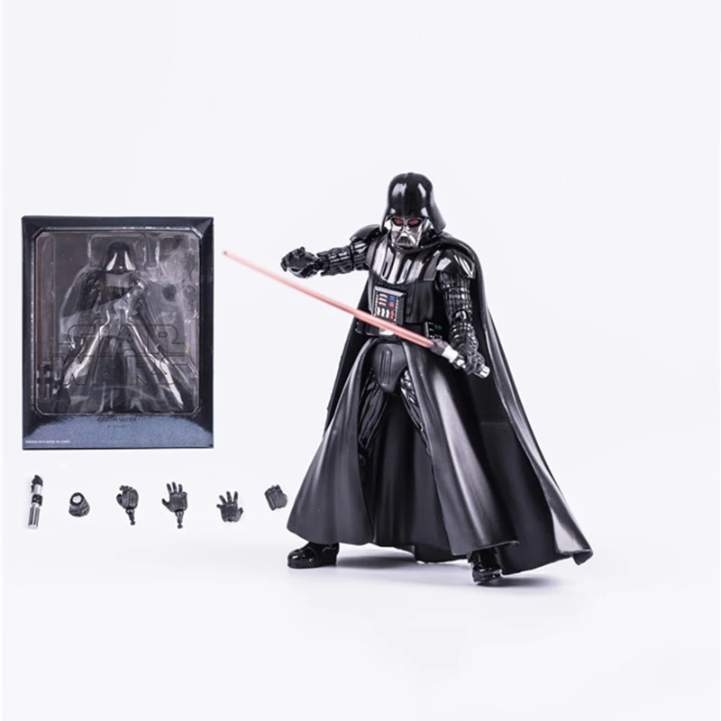 Star Wars Darth Vader Action Figures Toys 15cm High Quality Movable Statues Model Doll Collectible Ornaments Gifts For Child
