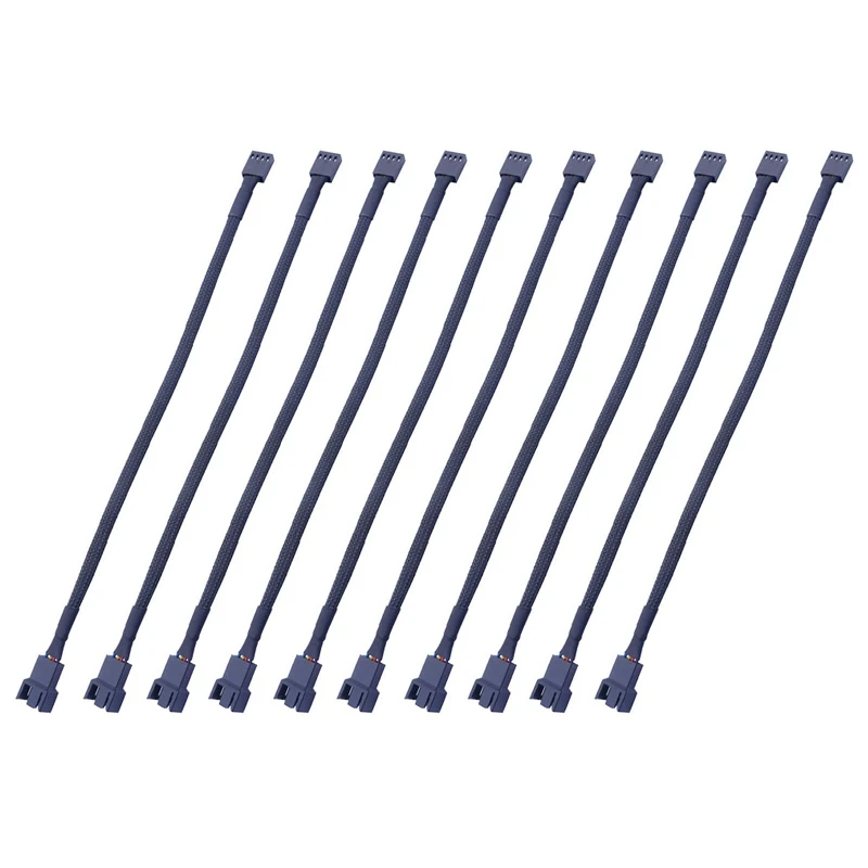 4-контактный Вентилятор охлаждения PWM с контролем температуры Удлинительный