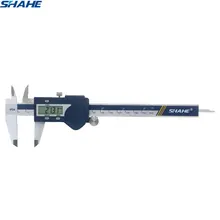 SHAHE New Hardened Stainless Steel 0-150mm Digital Caliper Vernier Calipers Micrometer Electronic Vernier Caliper Measuring Tool