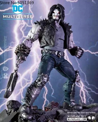 Игрушки McFarlane Superman DC Multiverse Omega Men Lobo Boss подлинные 7-дюймовые подвижные фигурки, игрушки, экшн-фигурки