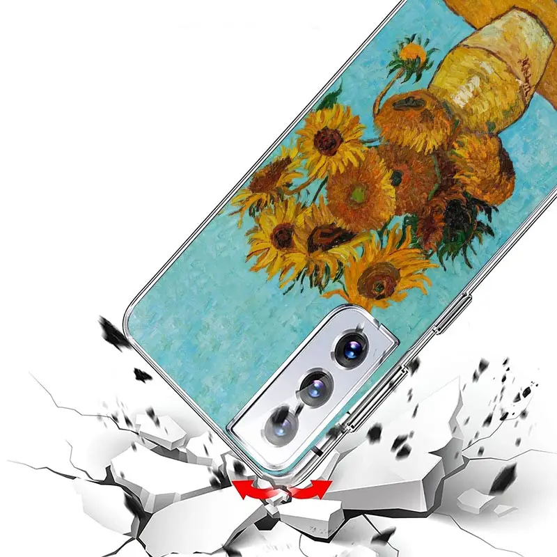 Чехол Ван Гога с рисунком маслом для Samsung Galaxy Note 20 Ultra 10 Lite 9 8 J4 J6 Plus J8 M30S M21 M32 M51 M52