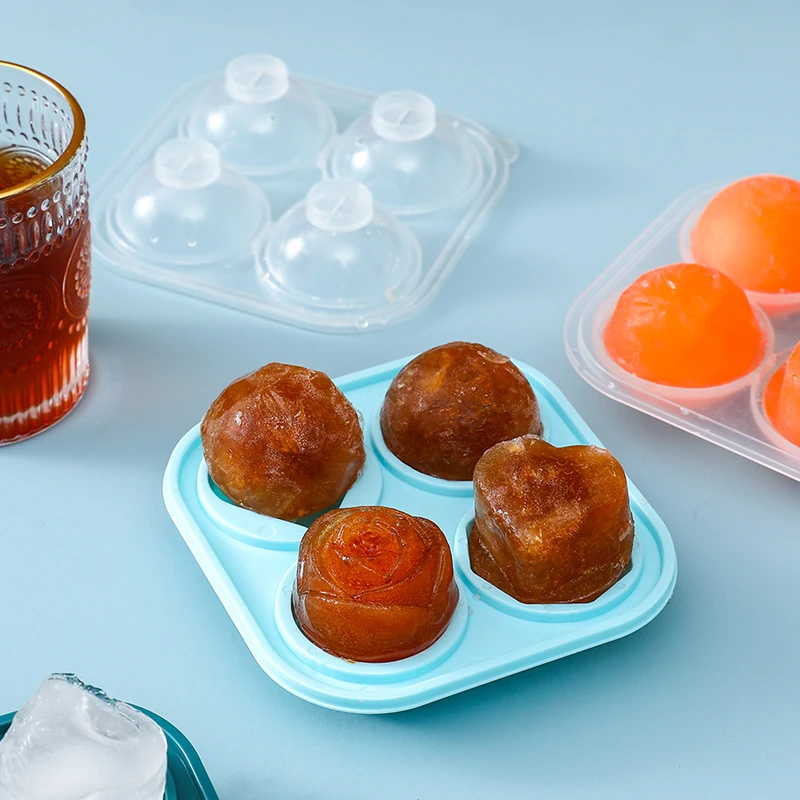 

Силиконовая 3D форма для торта, мороженого, шоколада с 4 отверстиями