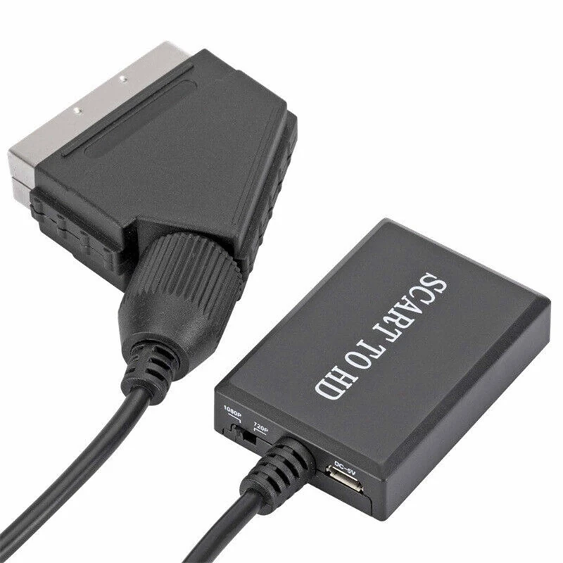 

Переходник SCART на HDMI конвертер видеоадаптер A4GS