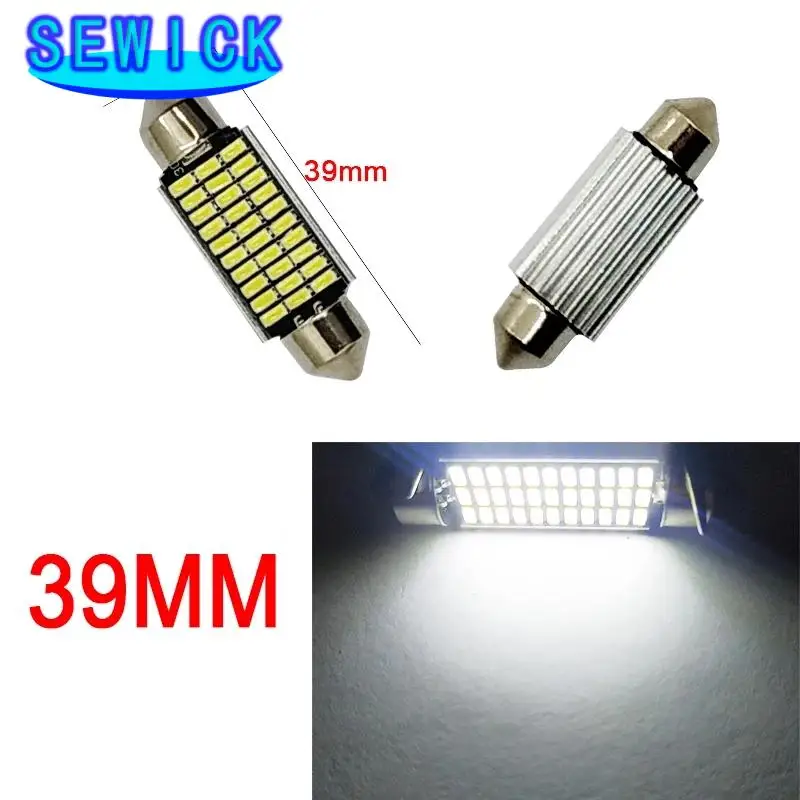 10x C10W C5W LED Canbus Festoon 31 мм 36 39 42 для автомобиля лампа внутреннего освесветильник