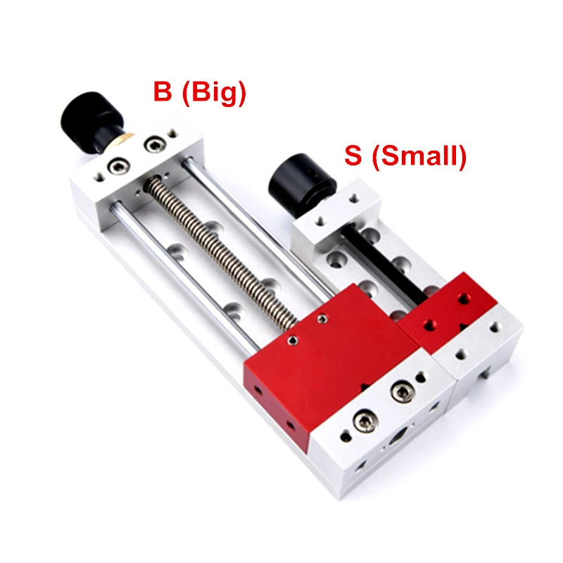 

Aluminium Alloy Flat Tongs Screw Precision DIY CNC Parallel-jaw Vice Plain Vise QGG Vice Milling Machine Bench Drill Vise