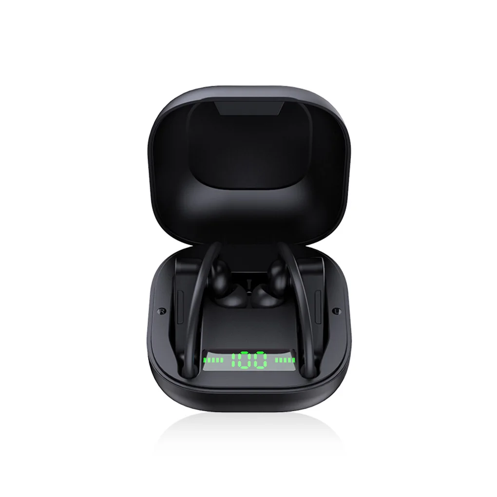 

Беспроводные Bluetooth-наушники, портативные стерео-наушники-вкладыши с шумоподавлением, музыкальная гарнитура для улицы и офиса