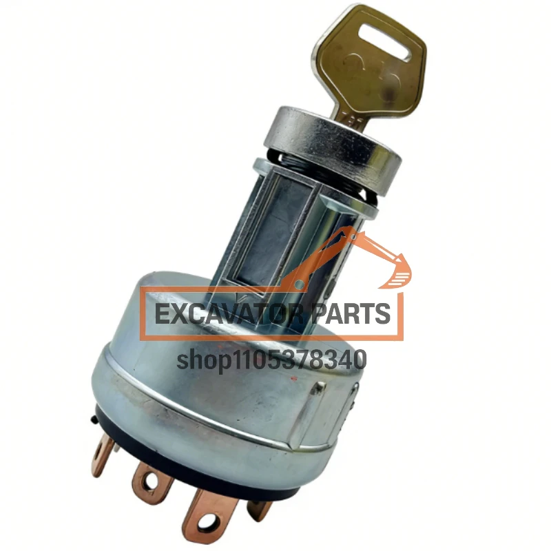 Фото Замок зажигания с ключами для экскаваторов Komatsu PC60-5, PC120-6, PC210, PC240-5, PC240-6, PC240-7, PC240-8, PC300 №4
