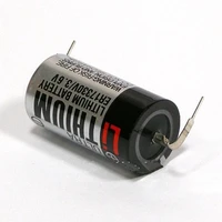 1pce er17330v 23a 3 6v plc battery with solder feet
