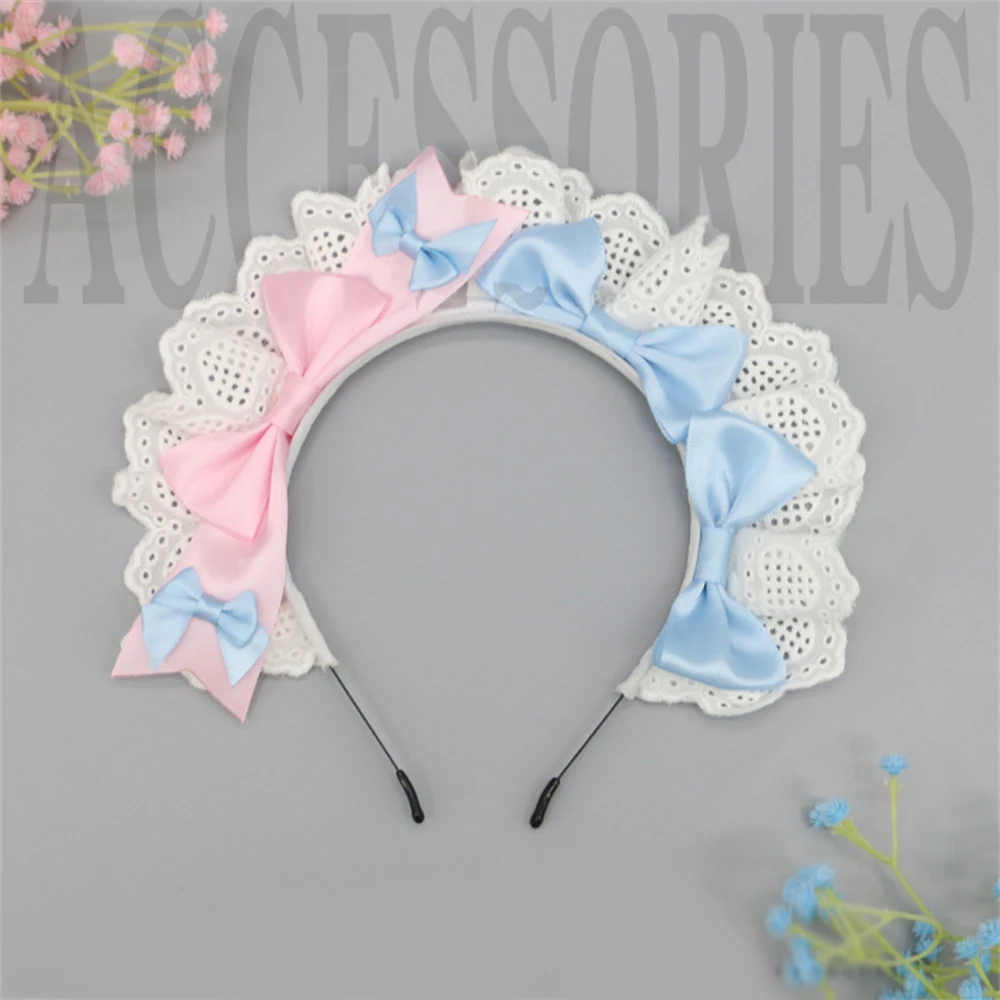 Милые аксессуары для волос ручной работы в стиле &quotЛолита&quot Мягкий головной