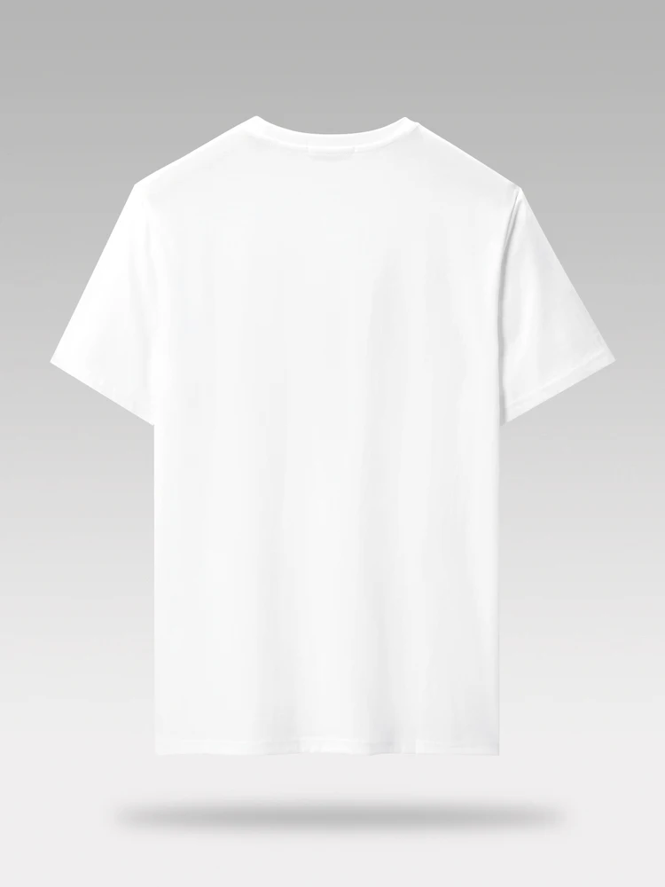 Hla/Hailan Home Cool Cotton Short-Sleeved T-shirt 2024 Summer New Thick Plate Printed round Neck Breathable Short T |