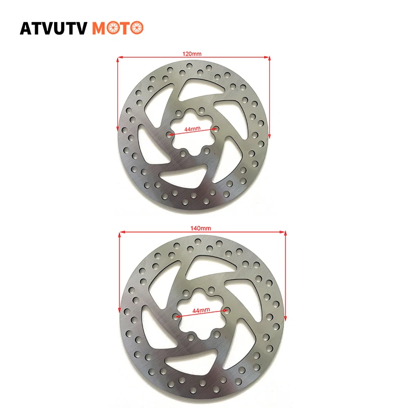 

Outdoor Cycling Disc Brake Rotor 120/140mm 44MM/48MM For Pocket Dirt Bike Electric Scooter Mountain Bike