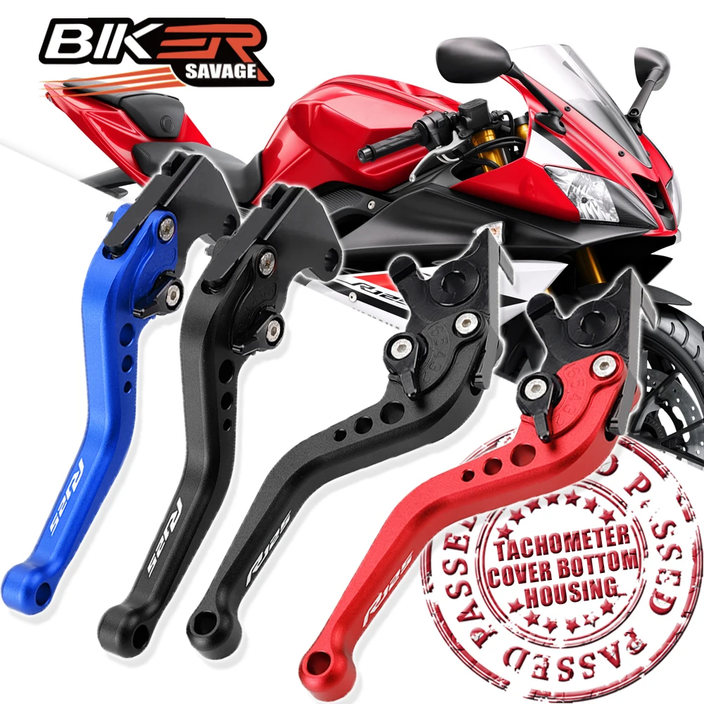 

Motorcycle Brake & Clutch Lever For YAMAHA YZF R125 Accessories Moto Short Leviers Modified Parts With LOGO YZF-R125 Products